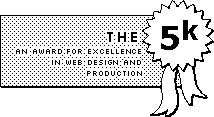 The 5K competition logo