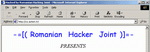 Romanian Hacker Joint
