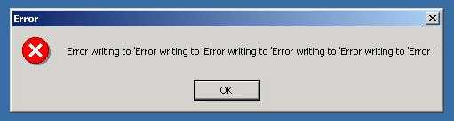 W2k errors